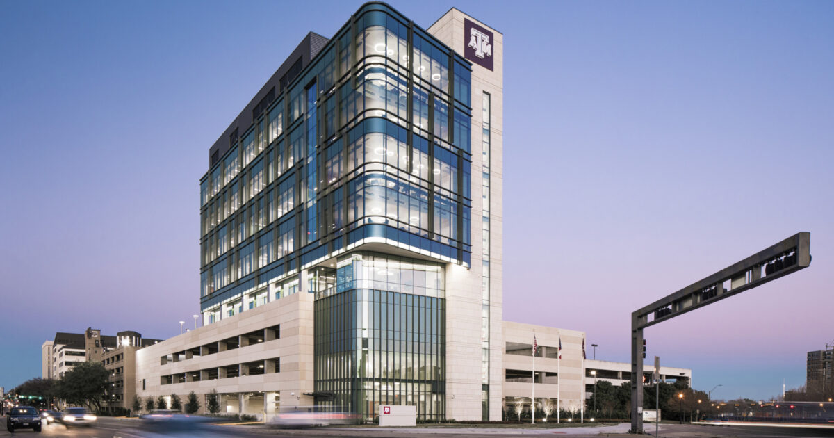 Texas A M University Clinic Education Building Kahler Slater texas-a-m-university-clinic-education-building-kahler-slater